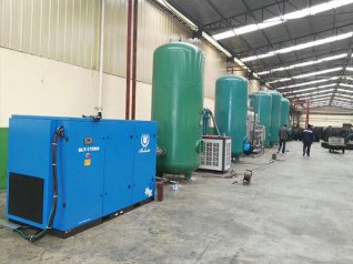 岳池通用储气罐-赛轮金宇轮胎使用现场
